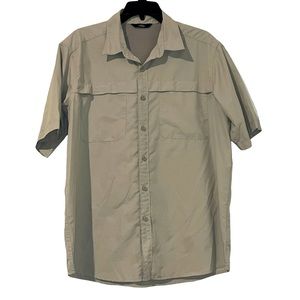 Wrangler Light Grey Men’s Large short sleeve shirt